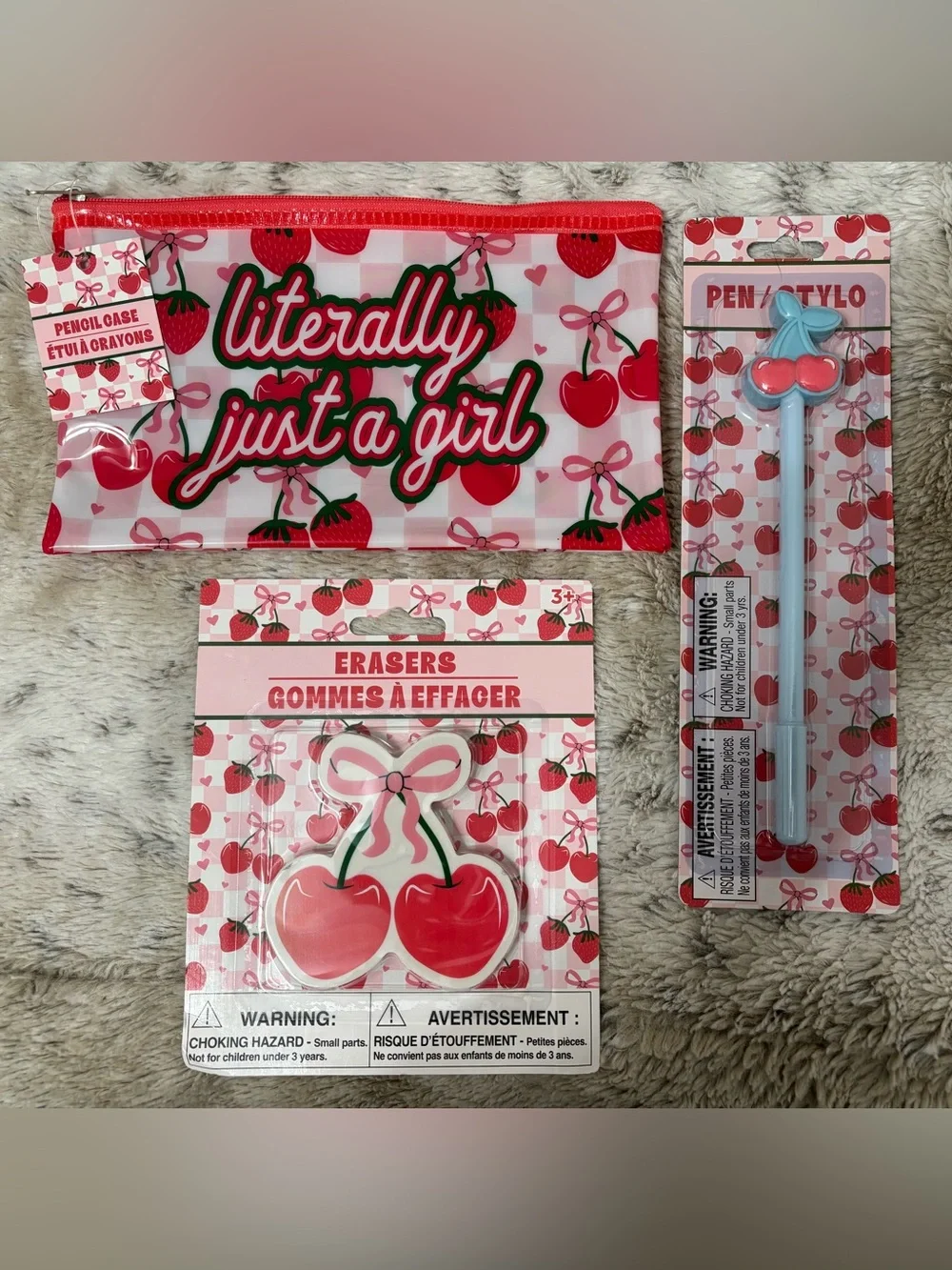 Cherry stationary bundle
